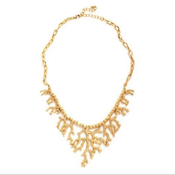 ModCloth Gold Statement Necklace - Picture 1 of 2